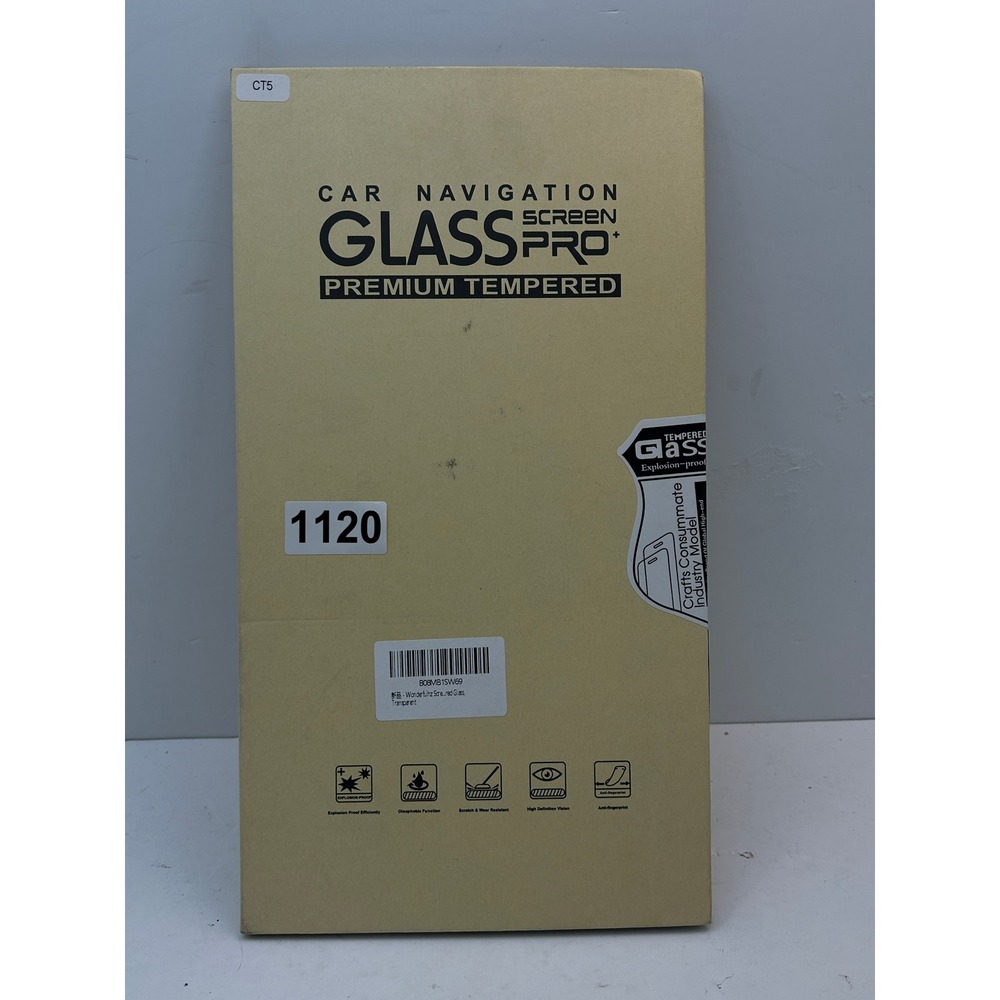 Wonderfuinz Car Navigation Screen Protector Unisex OS Transparent